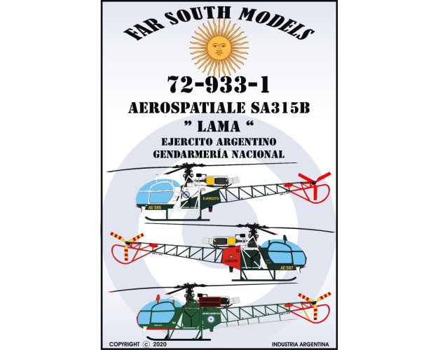 AEROSPATIALE SA315B LAMA - EA - GNA