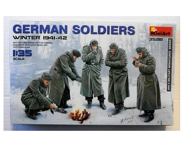 GERMAN SOLDIERS - WINTER 1941-42