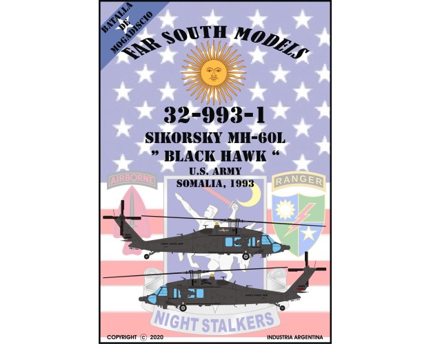 SIKORSKY MH-60L BLACK-HAWK - U.S.ARMY - SOMALIA 1993