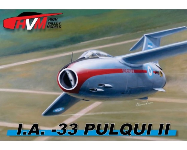 I.A.-33 PULQUI II - IMPRESO 3D EN RESINA - 1/48