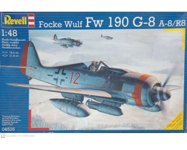 FOCKE WULF FW 190 G-8 A-8/R-8