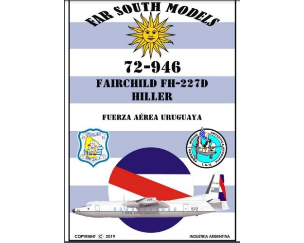 FAIRCHILD FH-227D HILLER - FUERZA AÉREA URUGUAYA
