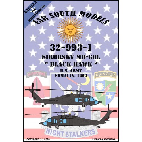SIKORSKY MH-60L BLACK-HAWK - U.S.ARMY - SOMALIA 1993