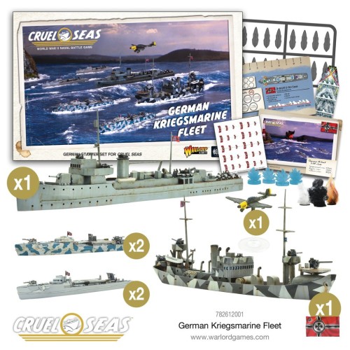 German Kriegsmarine Fleet