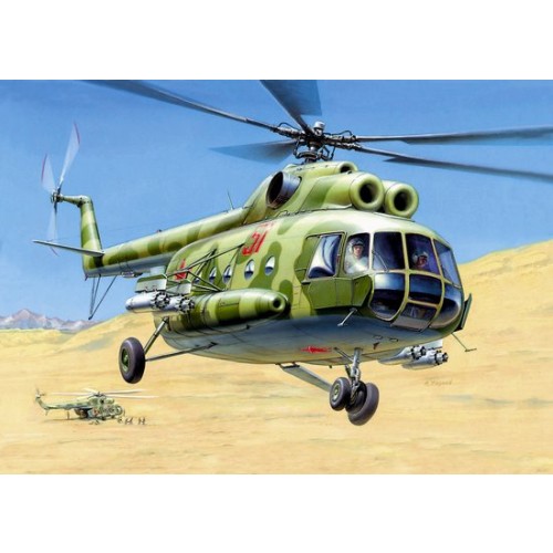 SOVIET MULTI-ROLE HELICOPTER MI-8 T HIP-C
