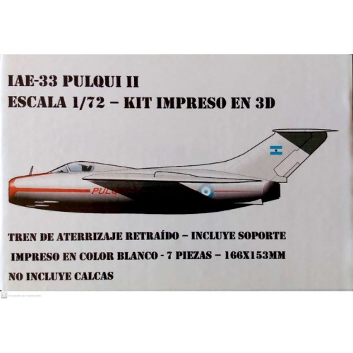 IAe-33 PULQUI 2 - 1/72 3D