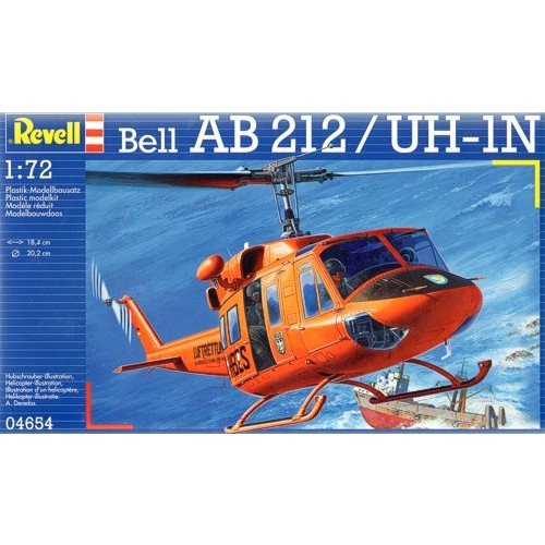 BELL AB 212 / UH-1N + CALCAS FAR SOUTH MODELS P/VERSIÓN F.A.A. Y E.A.