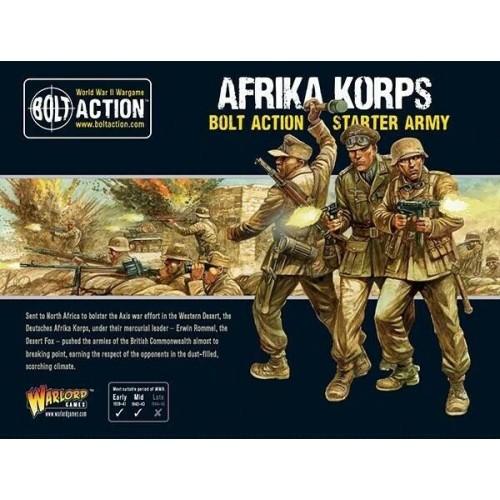 AFRIKA KORPS - BOLT ACTION STARTER ARMY