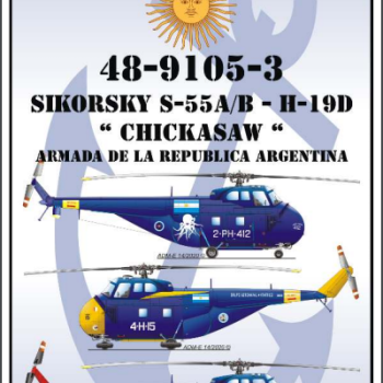 SIKORSKY S-55 A/B-H-19D CHICKASAW - A.R.A.