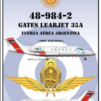 GATES LEARJET 35A - FUERZA AÉREA ARGENTINA