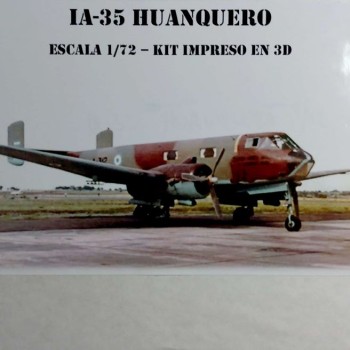IA-35 HUANQUERO 1/72 3D