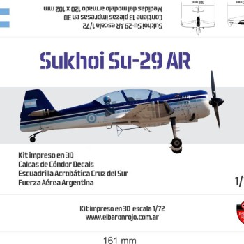 SUKHOI SU-29 AR 1/72 3D