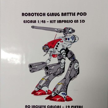 ROBOTECH GLAUG BATTLE POD - 1/48