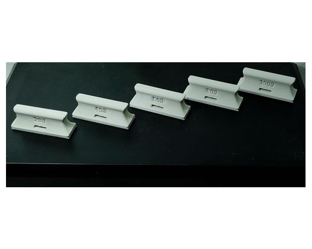 Set de tacos lijadores planos