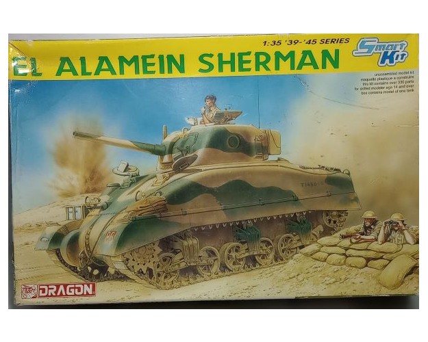 EL ALAMEIN SHERMAN - SEMIARMADO