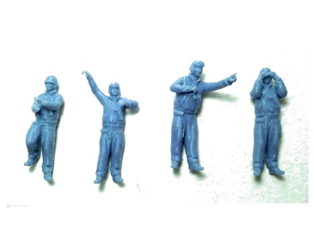 WWII U.S.Army - tanquistas x 4