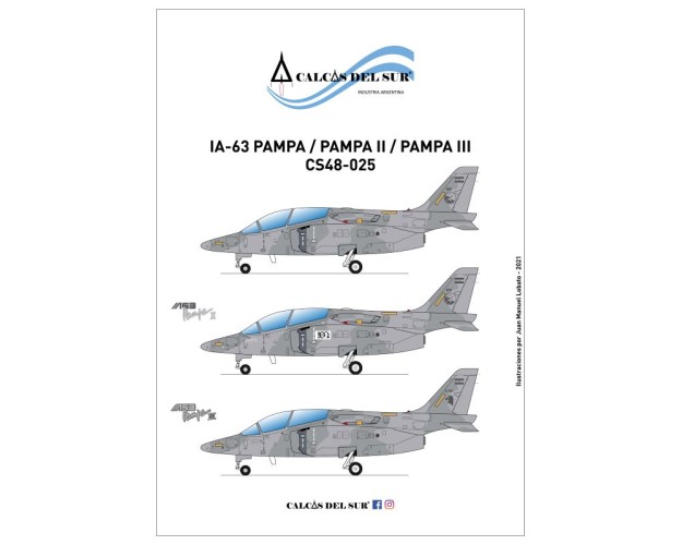 IA-63 PAMPA / PAMPA II / PAMPA III 1/48
