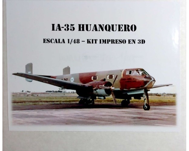 IA-35 HUANQUERO 1/48 3D