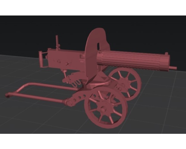 Ametralladora Maxim (x3)