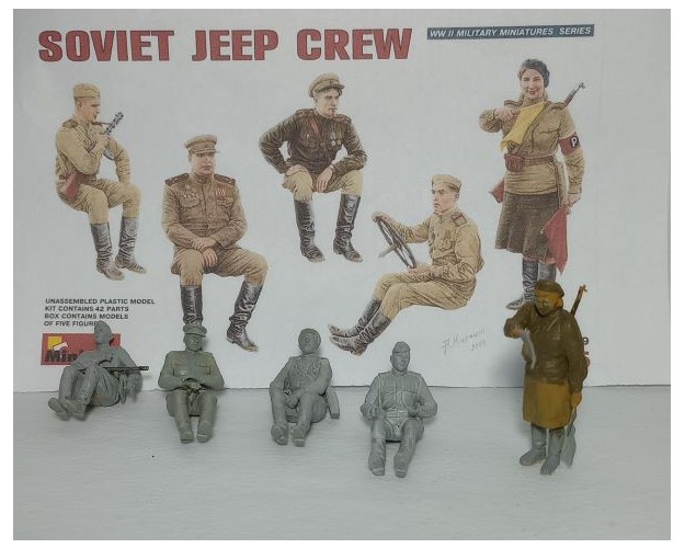 SOVIET JEEP CREW