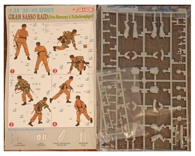 GRAN SASSO RAID (OTTO SKORZENY & FALLSCHIRMJÄGER) - sin caja