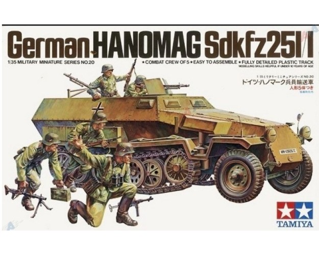 GERMAN HANOMAG SDKFZ 251/1