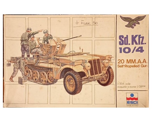 Sd.Kfz.10/4 - 20mm A.A.Self-Propelled Gun