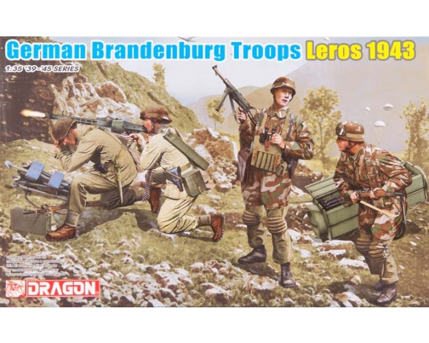 GERMAN BRANDENBURG TROOPS - LEROS 1943