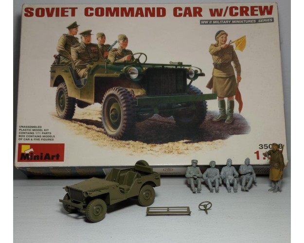 SOVIET COMMAND CAR W/CREW