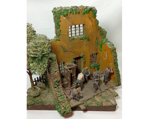 Diorama: Americanos al acecho - Europa 1944.