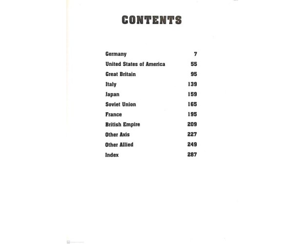 UNIFORMS OF WORLD WAR II