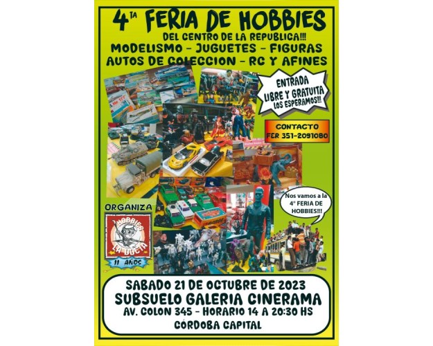 4ª FERIA DE HOBBIES - CÓRDOBA CAPITAL