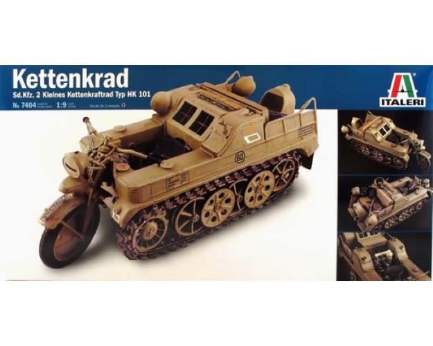 KETTENKRAD Sd.Kfz. 2 Kleines Kettenkraftrad Typ ESCALA 1/9 HK 101