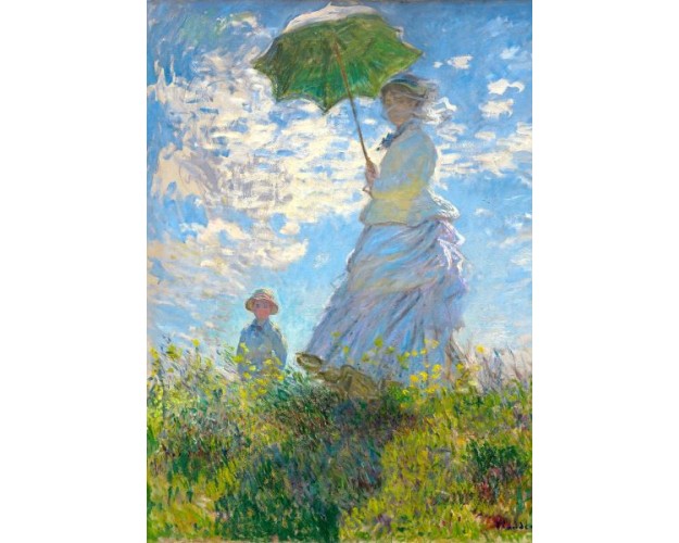 Claude Monet: Woman with a Parasol