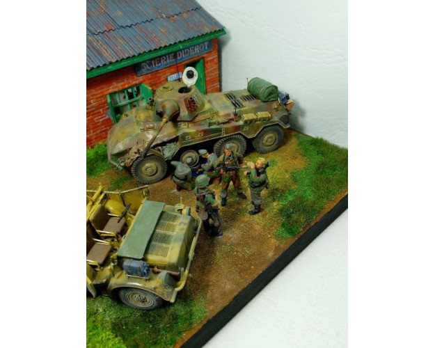 DIORAMA: LA WEHRMACHT EN FRANCIA - 1944