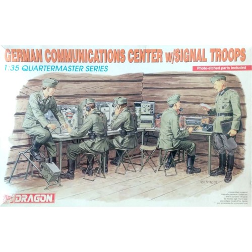 GERMAN COMMUNICATIONS CENTER W/SIGNAL TROOPS