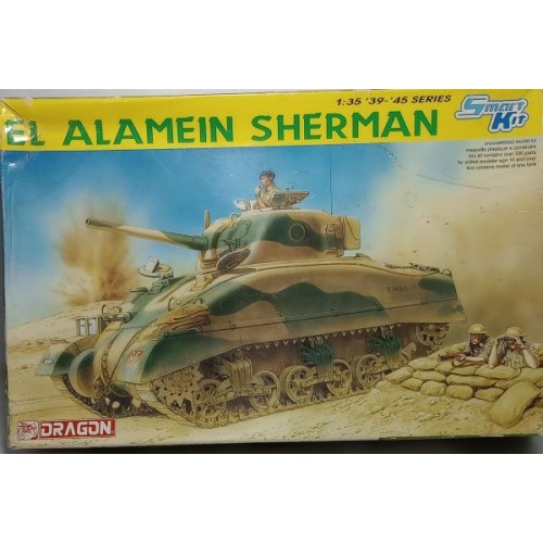 EL ALAMEIN SHERMAN - SEMIARMADO