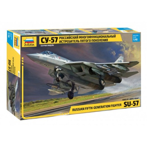 RUSSIAN FIFTH-GENERATION FIGHTER SU-57 - OFERTA POR CAJA DAÑADA