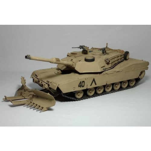 M1 ABRAMS W/MINE PLOUGH