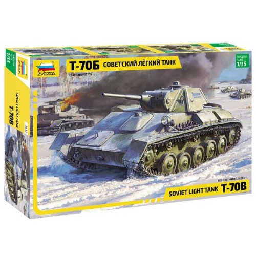 SOVIET LIGHT TANK  T-70B