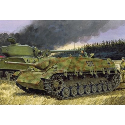 JAGDPANZER IV L/48 W/ZIMMERIT - JULY 1944 PRODUCTION
