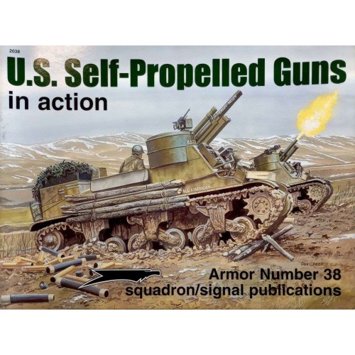 U.S.SELF-PROPELLED GUNS IN ACTION