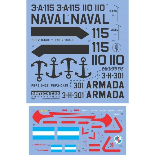 Panther F9F Naval *** UH-1H InfanteriÂa de Marina (48005)