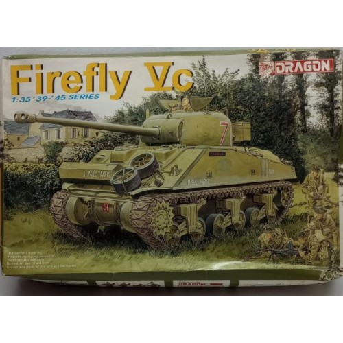 SHERMAN FIREFLY VC + CAÑÓN TORNEADO