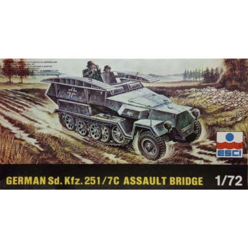 German Sd.Kfz.251/7C assault bridge