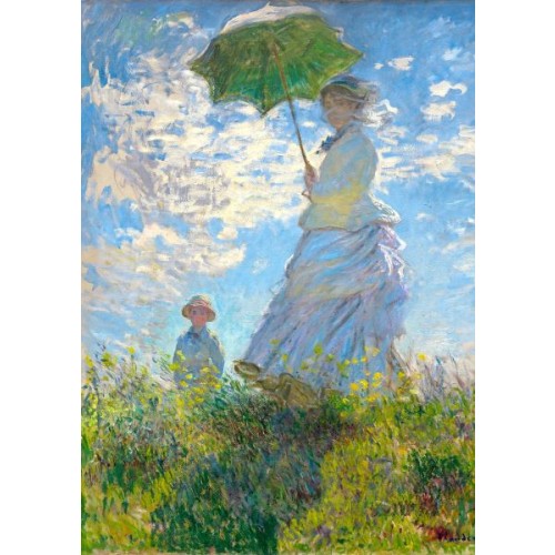 Claude Monet: Woman with a Parasol