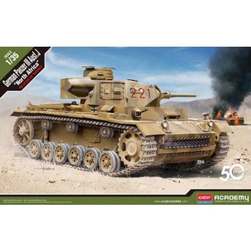GERMAN PANZER III AUSF.J "NORTH AFRICA"