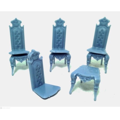 Sillas respaldo alto x 4