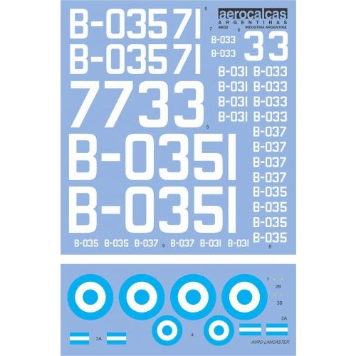 Avro Lancaster Fuerza Aerea Argentina (48032)