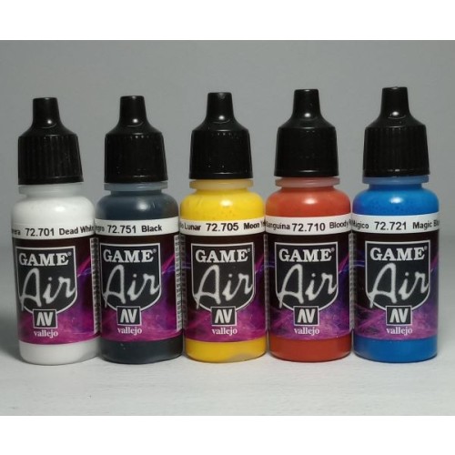 GAME AIR - SET 5 COLORES - PRIMARIOS